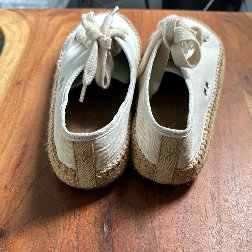 EMU Australia Agonis Cream Color Espadrille Sneakers - Picture 5 of 9
